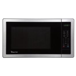 MAGIC CHEF(R) MC110MST 1.1 CU.FT. CNTRTP MWV SLV